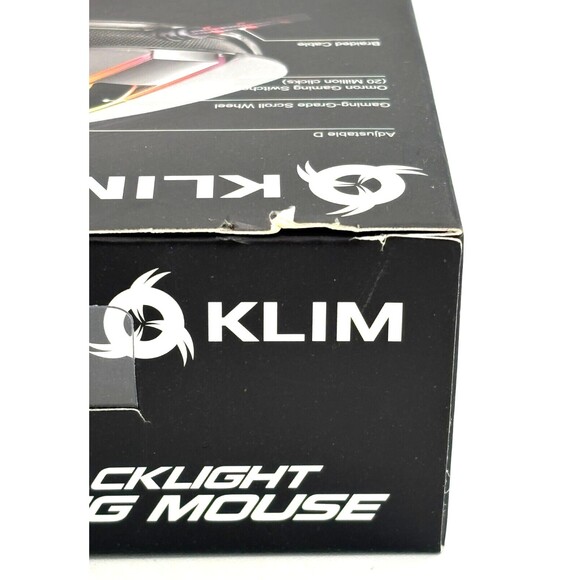 Klim AIM RGB‎ Backlight Gaming Mouse B06XH2381Y Macro Programmable Wired Mac/PC - Picture 6 of 12